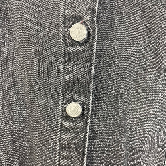 Levi’s Black Jean Dress Large Women’s - Picture 7 of 7
